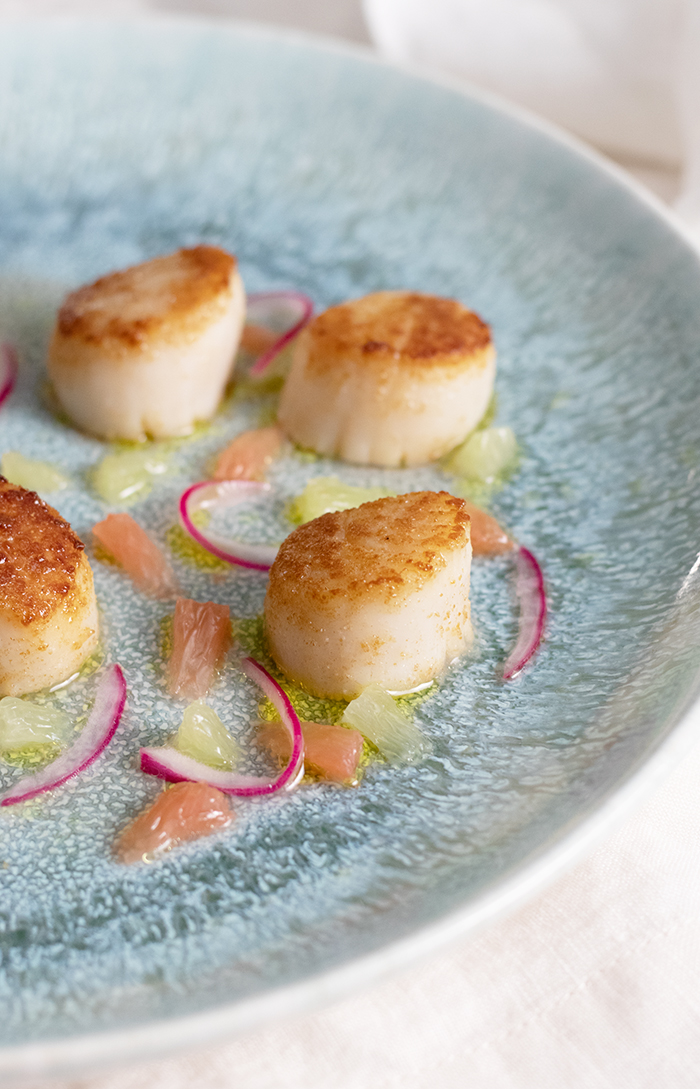 scallops with citrus