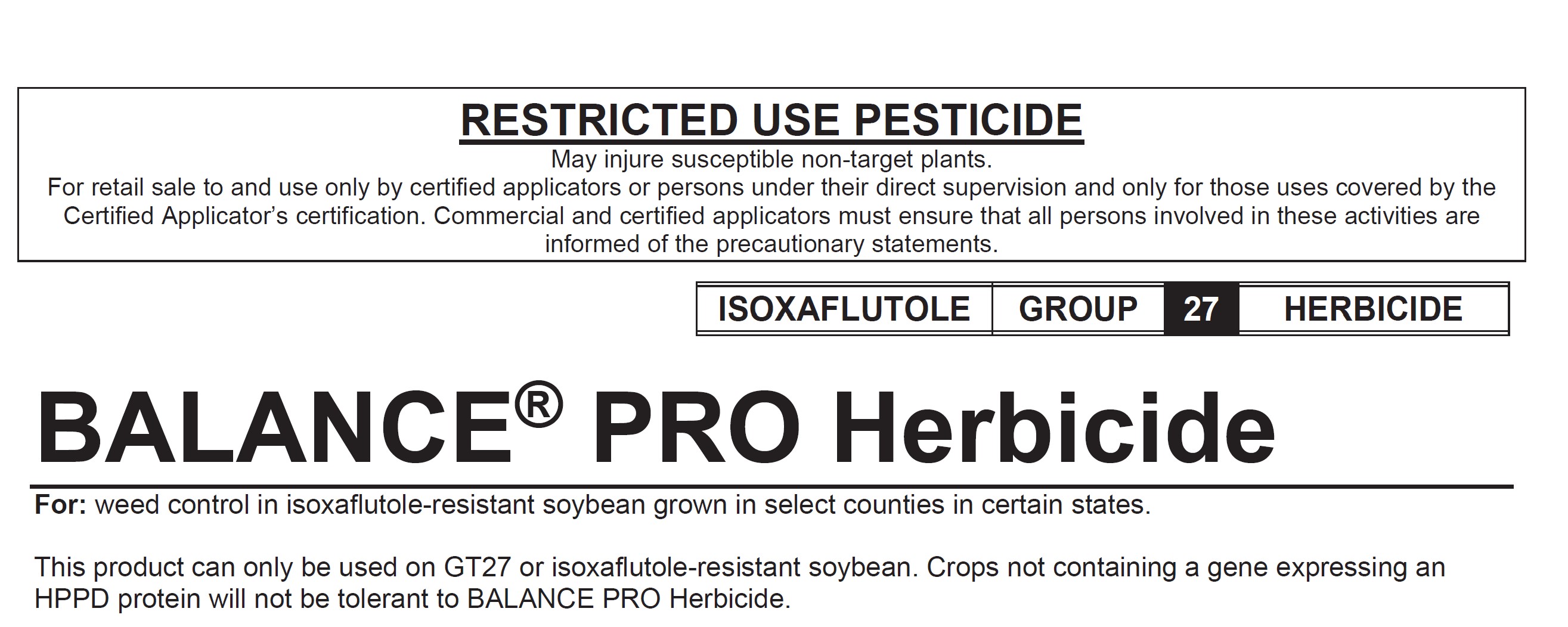 A label for 