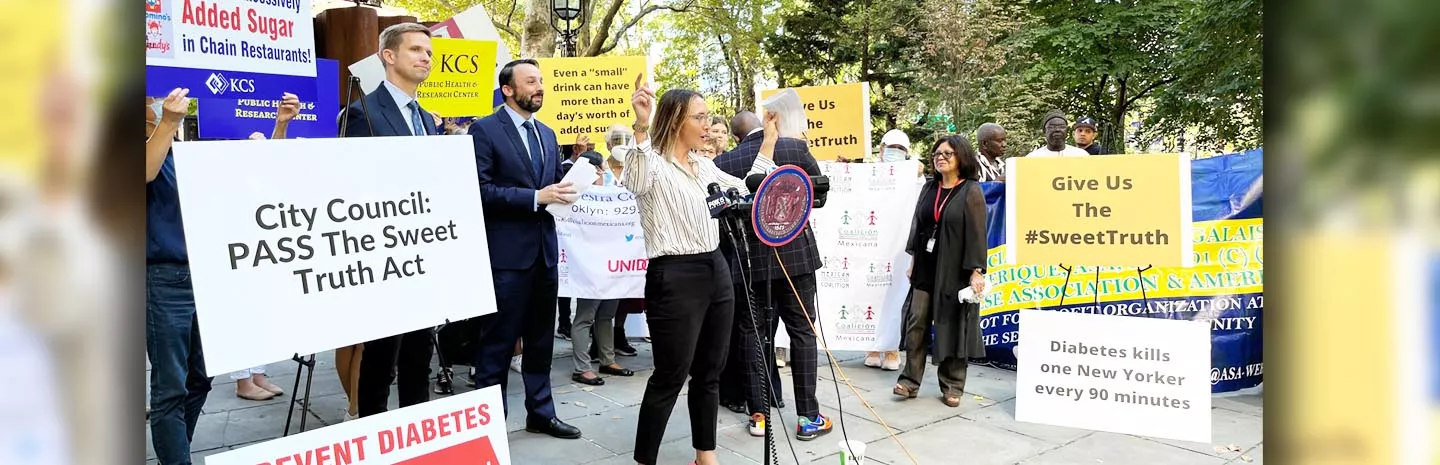 Sweet Truth NYC rally