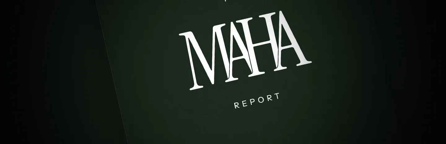 The cover of the MAHA report