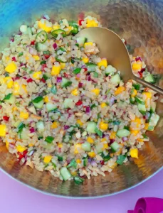 Mango Rice Salad