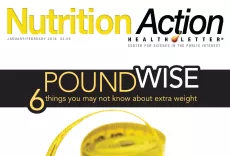 January/February 2018 nutrition action cover