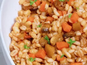 savory mushroom barley