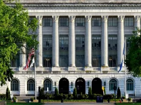 Façade of USDA building