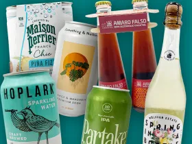 collage of non-alcoholic fun drinks
