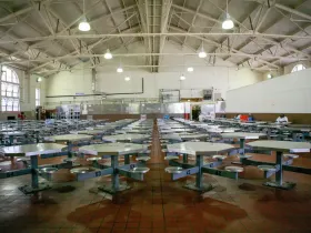 Prison dining hall