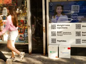 Experimental peptides are often sold at longevity, wellness, and “performance medicine” clinics — even though they haven’t proved safe and effective in clinical trials. (Amy Maxmen/KFF Health News)