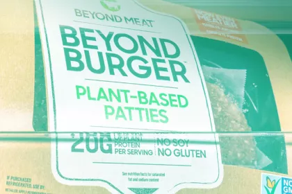 a beyond burger package