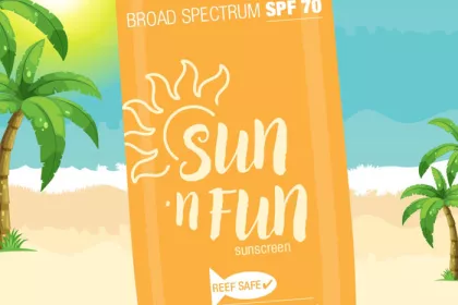 sunscreen bottle