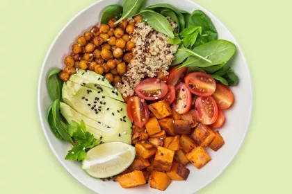 a flexitarian meal 