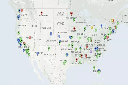 Healthy procurement map