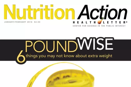 January/February 2018 nutrition action cover