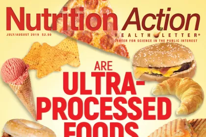 July/august 2019 nutrition action cover
