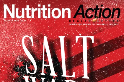 October 2020 nutrition action cover