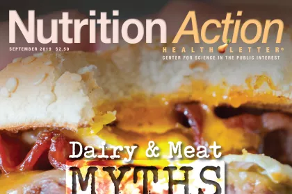 September 2019 nutrition action cover