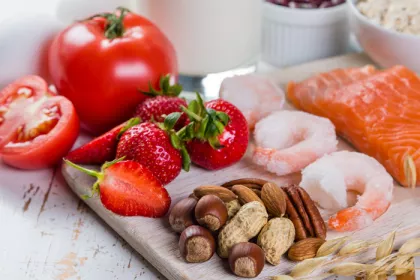 multiple foods that some people are allergic to