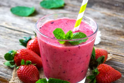 a smoothie