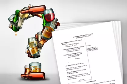 Alcohol Labeling Complaint Press Release
