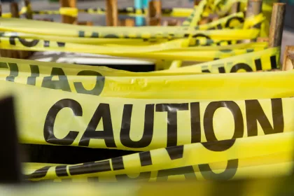 Caution tape