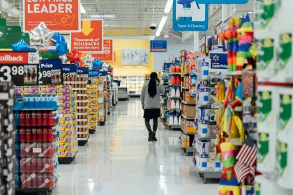 Promoted items at a popular retailer