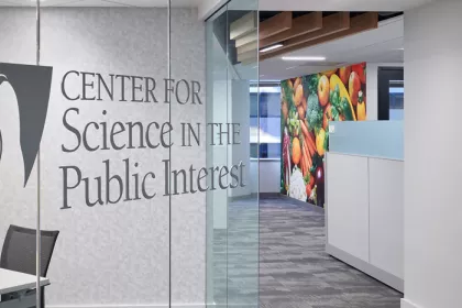 Interior photo of CSPI's offices
