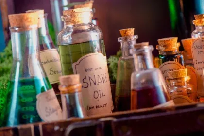 Fake remedy, homeopathy, and unscientific medicine concept.