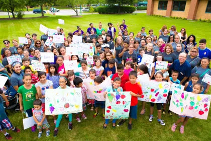 Students advocating for Healthy School Meals for All