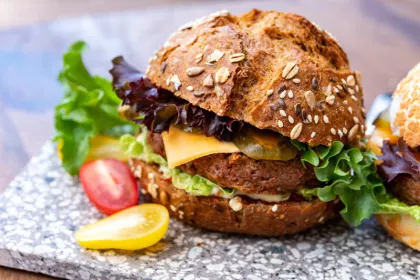 veggie burger
