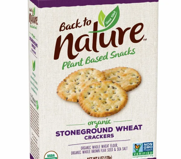 Back to Nature Stoneground Wheat Crackers