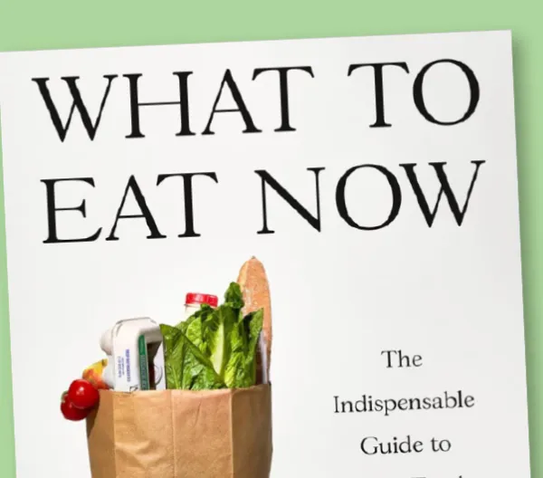 cover of What to Eat Now by Marion Nestle with