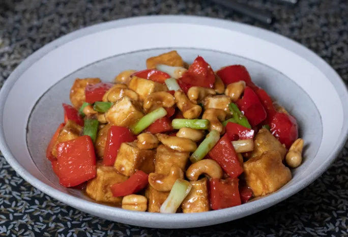 Tofu Cashew Stir-Fry