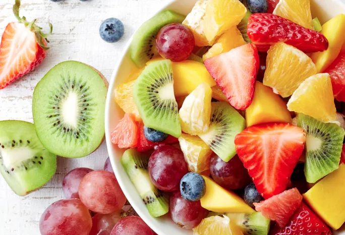 Image of a bowl of mixed fruit