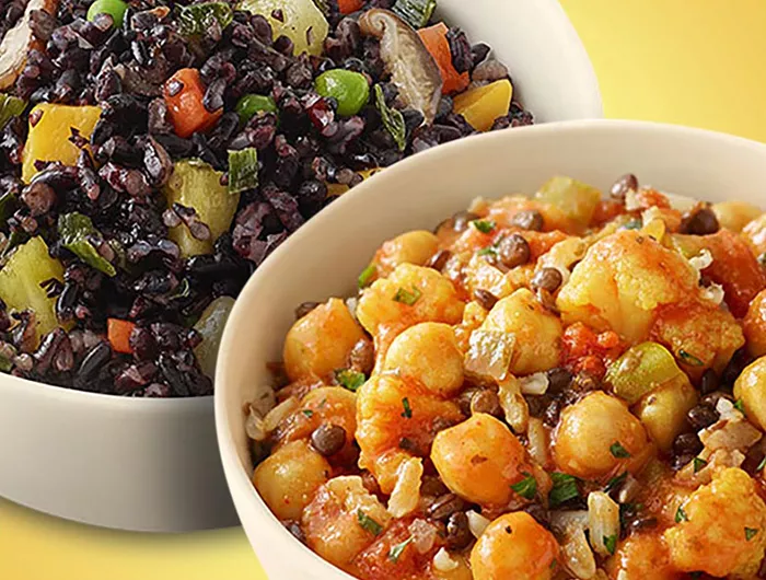 bowls of grains