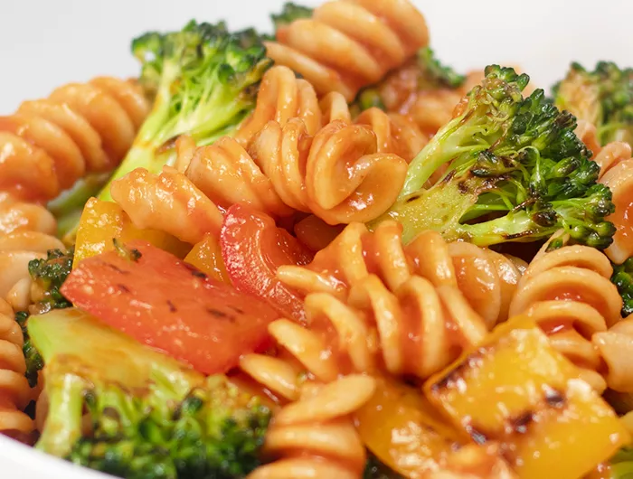pasta primavera with broccoli