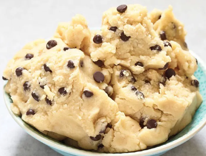 cookie dough in a bowl