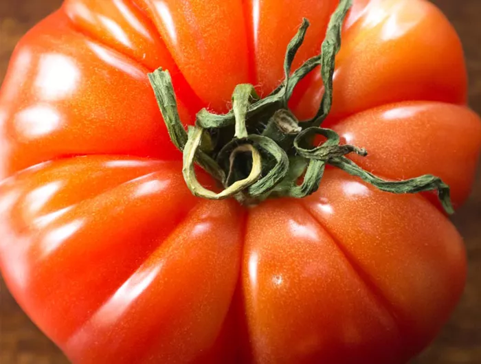 red heirloom tomato