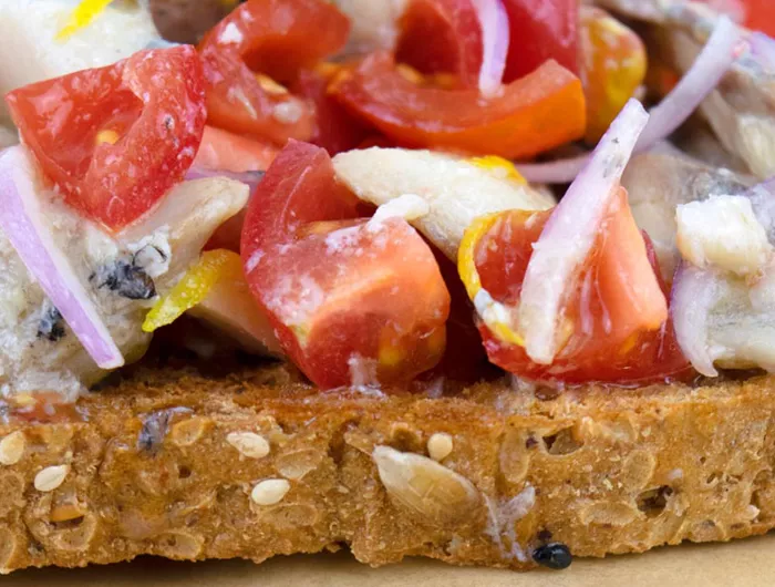 sardines on toast