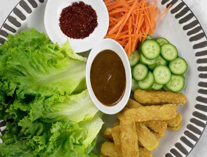 tempeh dish displayed in bowl
