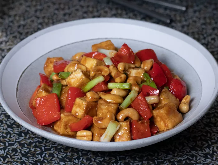 Tofu Cashew Stir-Fry