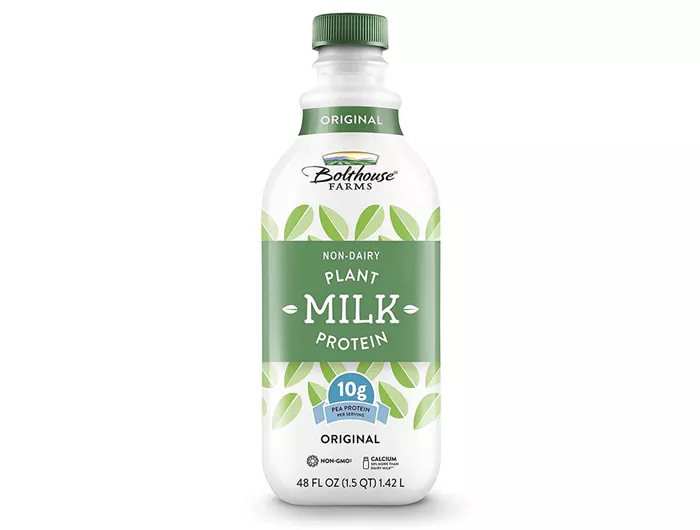 bottle of Bolthouse Farms plant protein milk