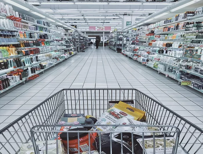 grocery store aisle