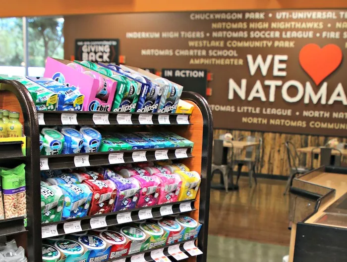 Checkout aisle at Raley's