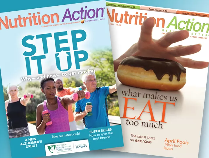 Nutrition Action covers