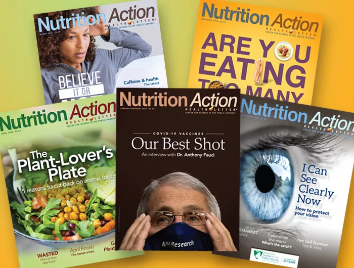 Nutrition Action covers