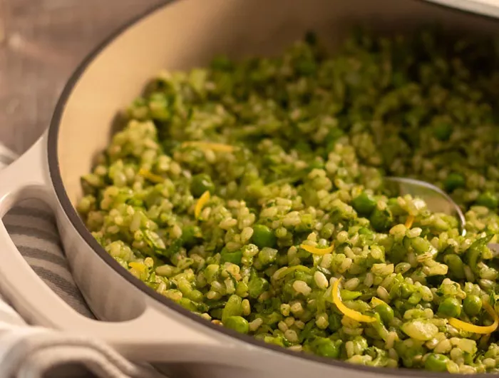green risotto
