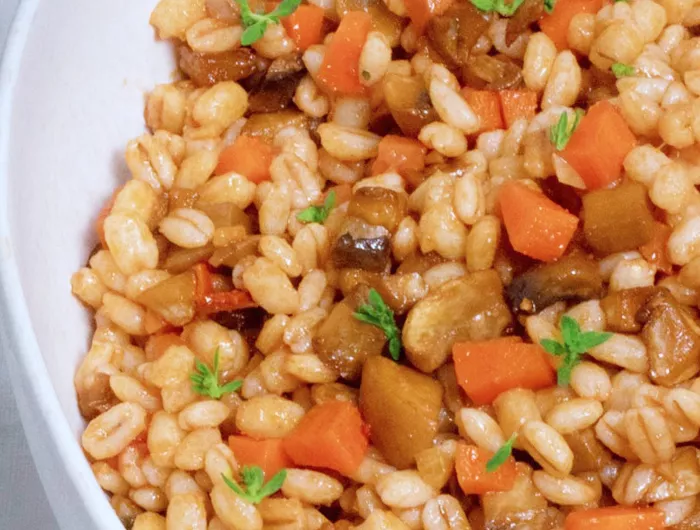 savory mushroom barley