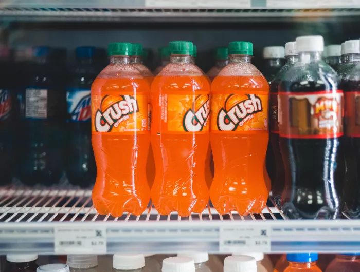 Sugary soft drinks available to children with kids' meals purchase