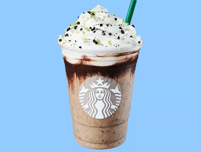 麦茶様 ファイブスターUVスクリーン♪ Food Fail: Starbucks Chocolate Java Mint Frappuccino