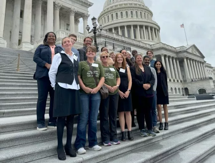 CSPI staff at a Hill Day event for GusNIP