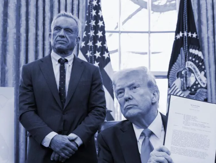 RFK, Jr., and Donald Trump in the Oval Office